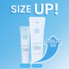 ETUDE SoonJung2x – texture onctueuse et absorption rapide.