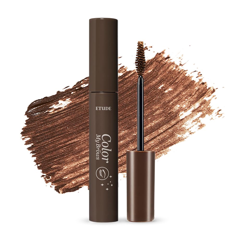 ETUDE Color My Brows montre une coloration 3D naturelle pour des sourcils plus définis.