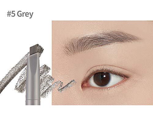 ETUDE Sourcils Lissage Vitamine E Gris 5: texture douce et hydratante.
