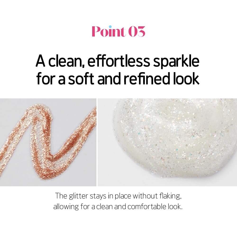 ETUDE Tear Drop Eyeliner glitter scintillant pour un regard lumineux