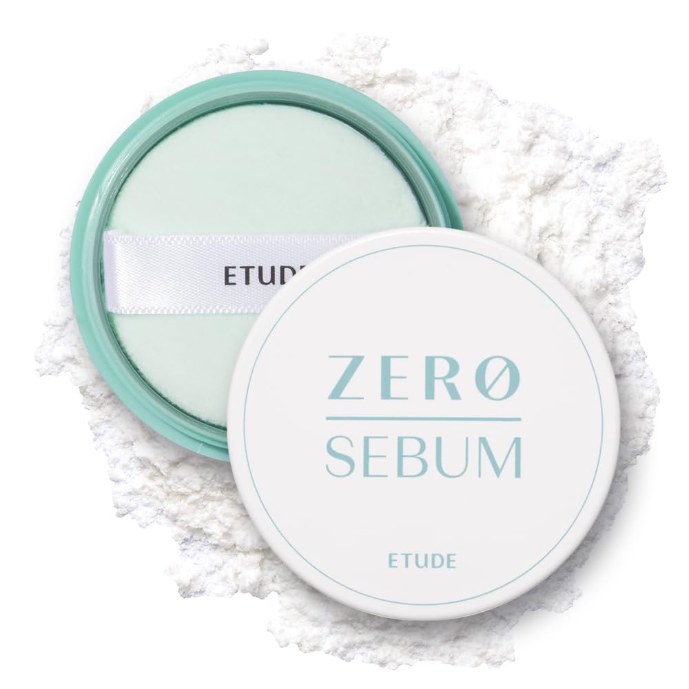 ETUDE Zéro Sébum Poudre Libre – application pour fini mat léger