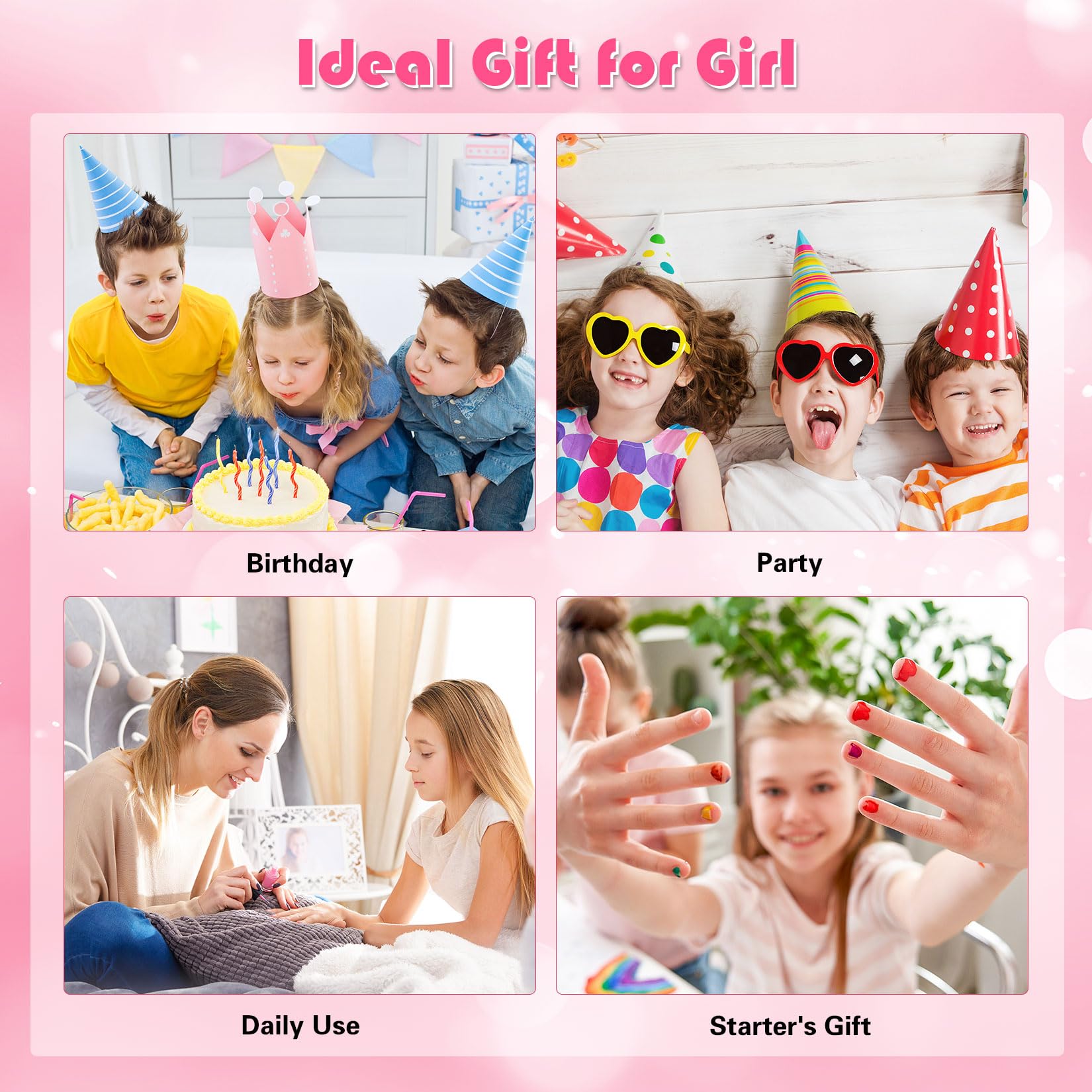 ETYJO vernis enfants utilisation quotidienne sûre et amusante.