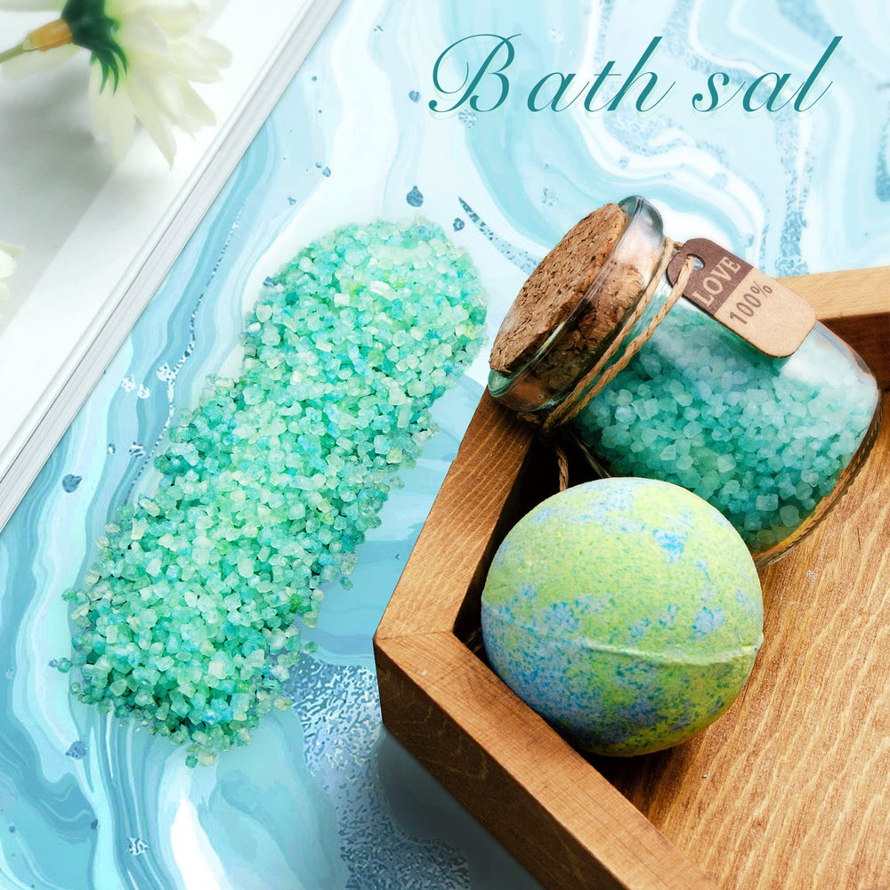 EUASOO sels de bain, parfum aromatique pour un moment zen.