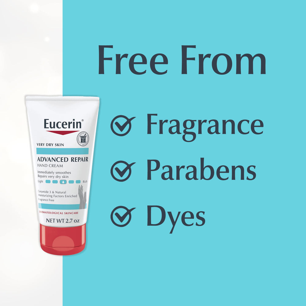Sans parfum, crate Eucerin idéale pour usage quotidien.
