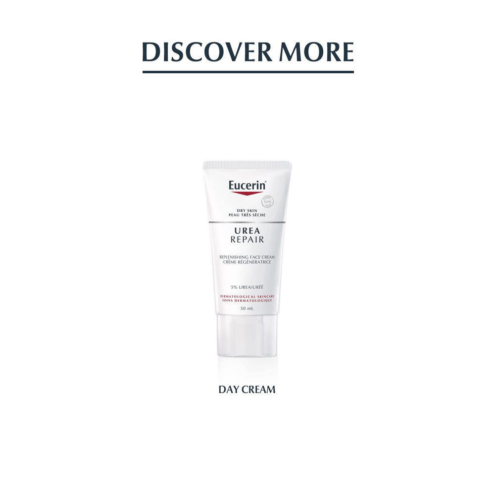 Formule sans parfum et sans colorants, douceur pour le visage Eucerin.