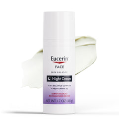 Eucerin Skin Balance Nuit: bouteille pratique préservant la formule.