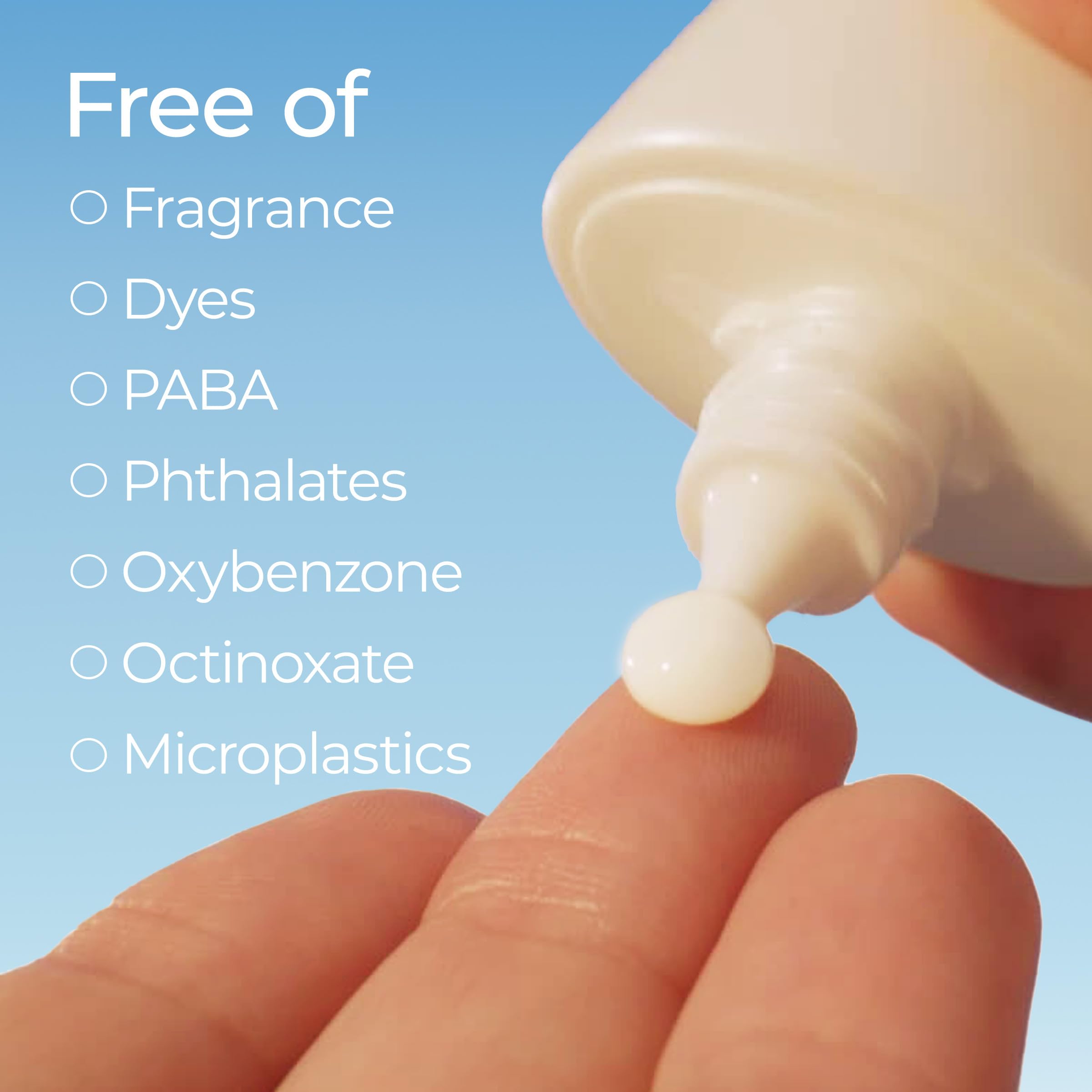 Dermatologist-developed note on packaging.