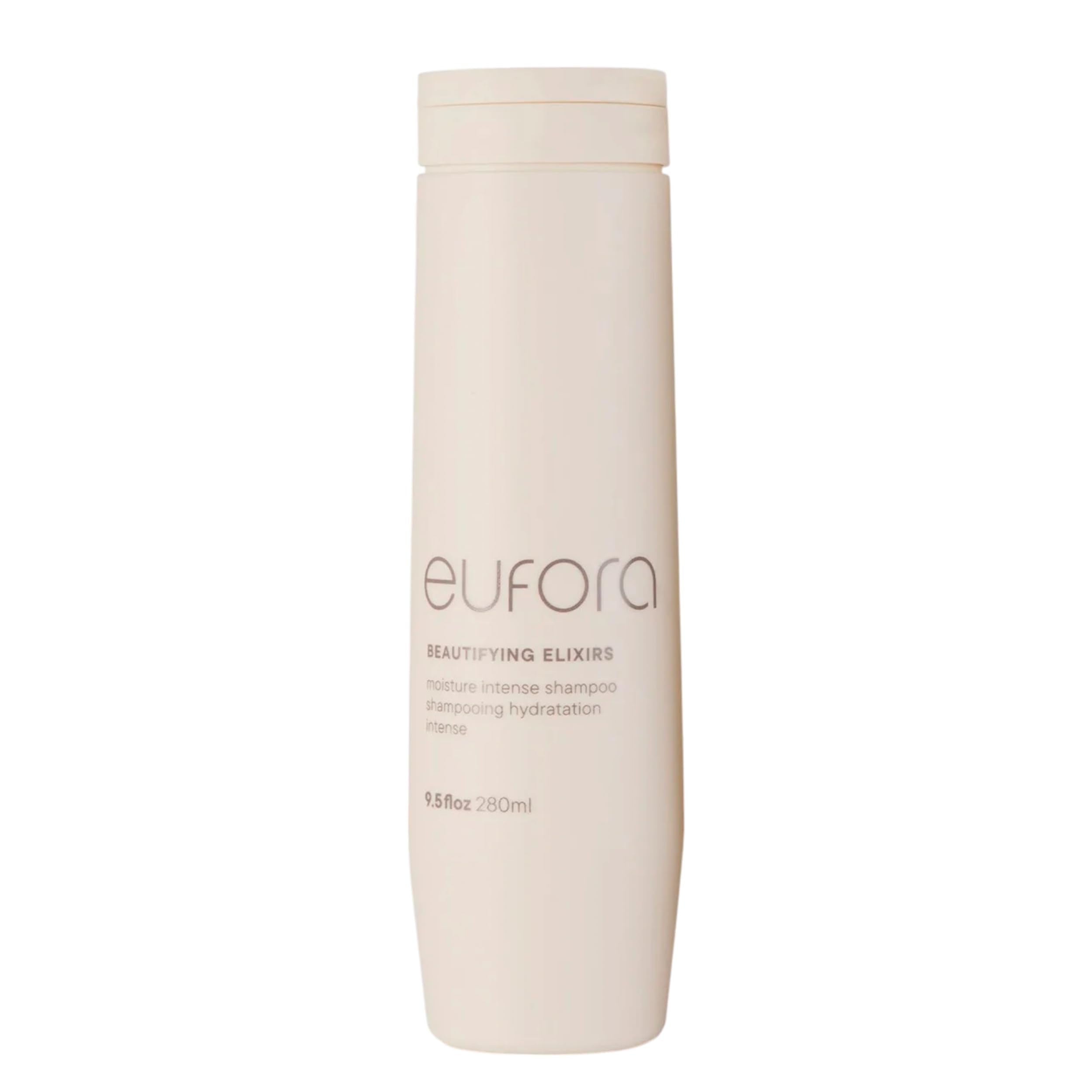 Eufora Beautifying Elixirs Moisture Intense Shampoo bouteille, hydratation profonde pour cheveux doux et soyeux