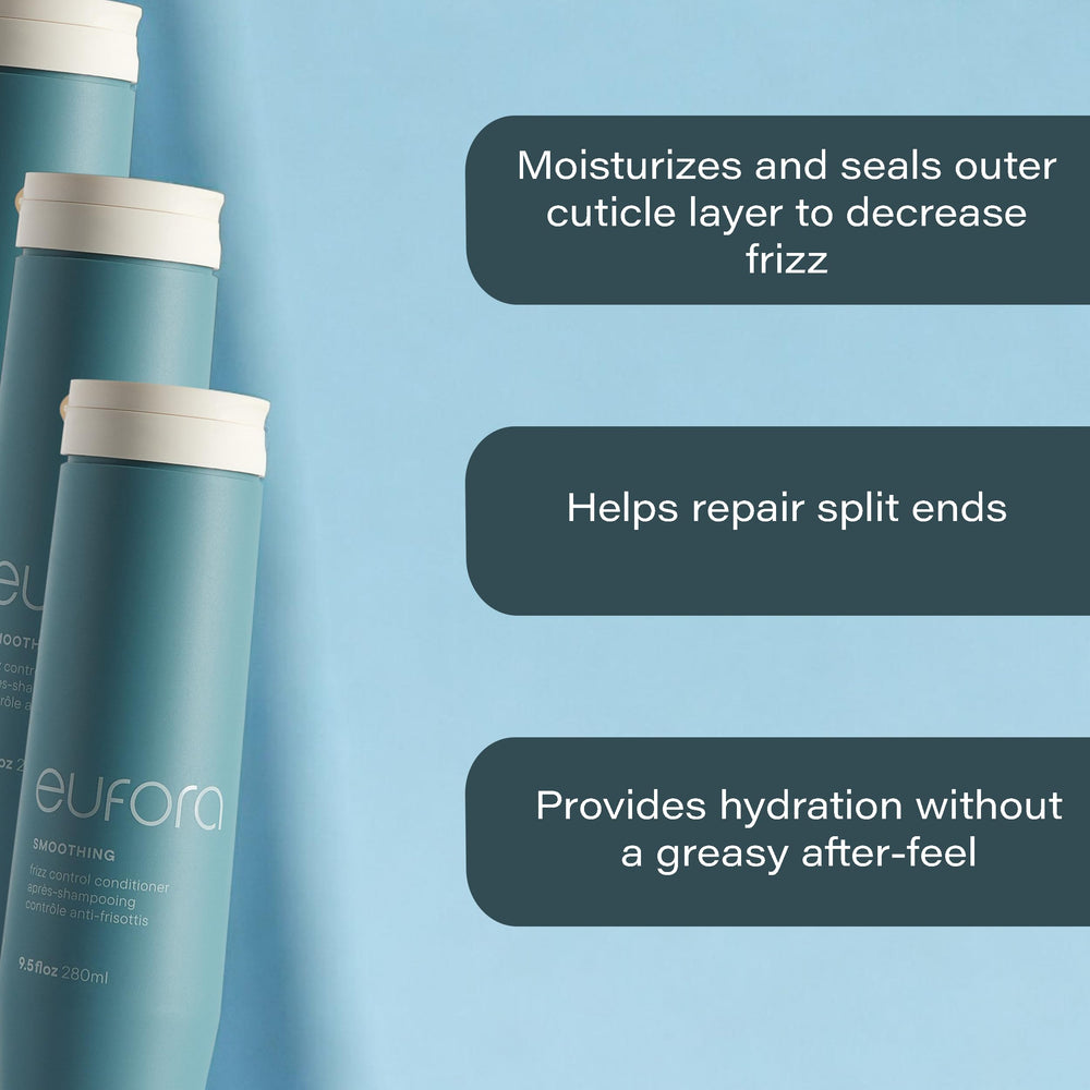 Eufora Conditionneur après lavage – cheveux bouclés hydratés et plus faciles à démêler.