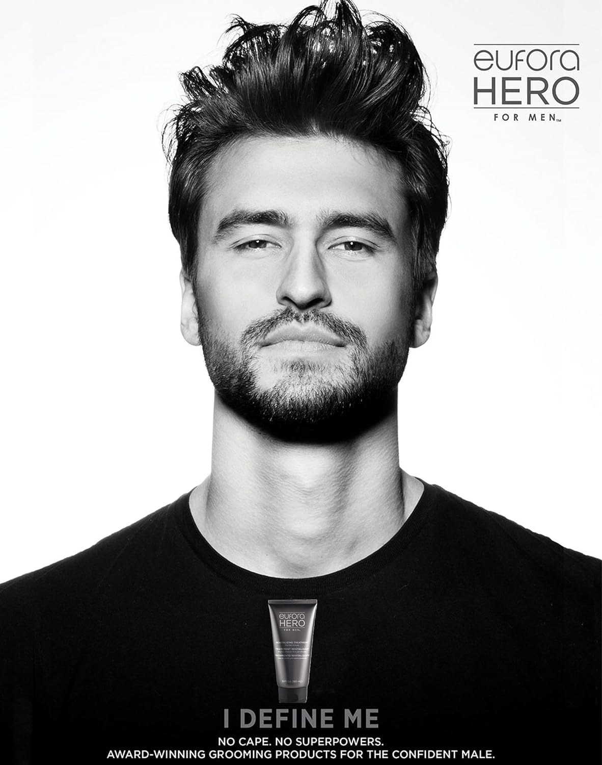 Eufora Hero Men – Massage cuir chevelu stimule circulation et vitalité.