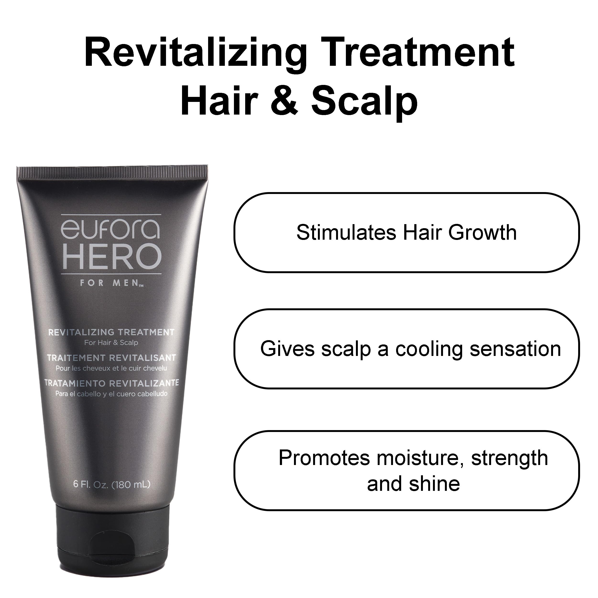 Eufora Hero Men – Sérum cheveux, brillance durable et douceur.