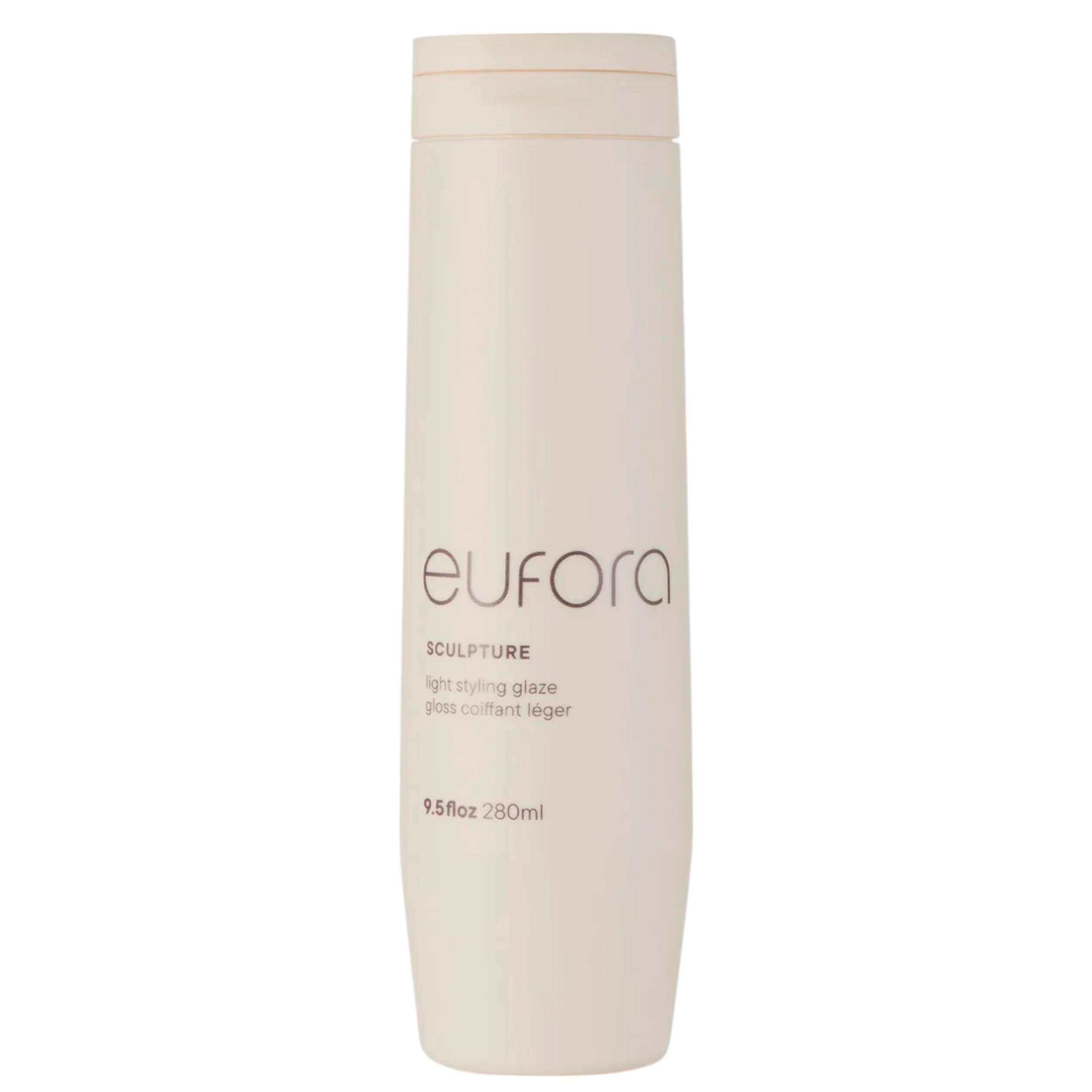 Eufora Sculpture Light Glaze, bouteille à verse, offre une tenue légère à moyenne.