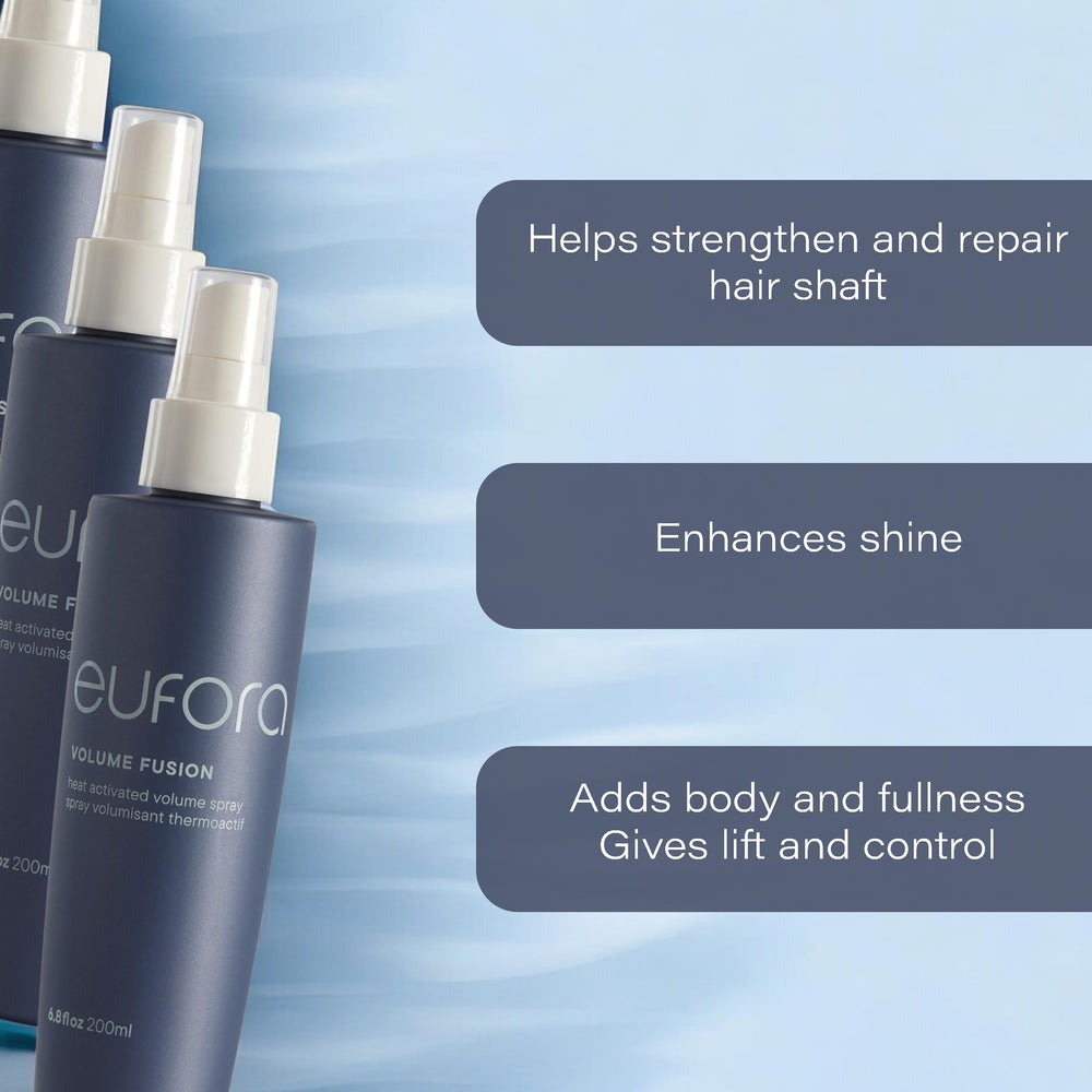 Eufora Volume Fusion : spray sur les racines pour un lift rapide et naturel