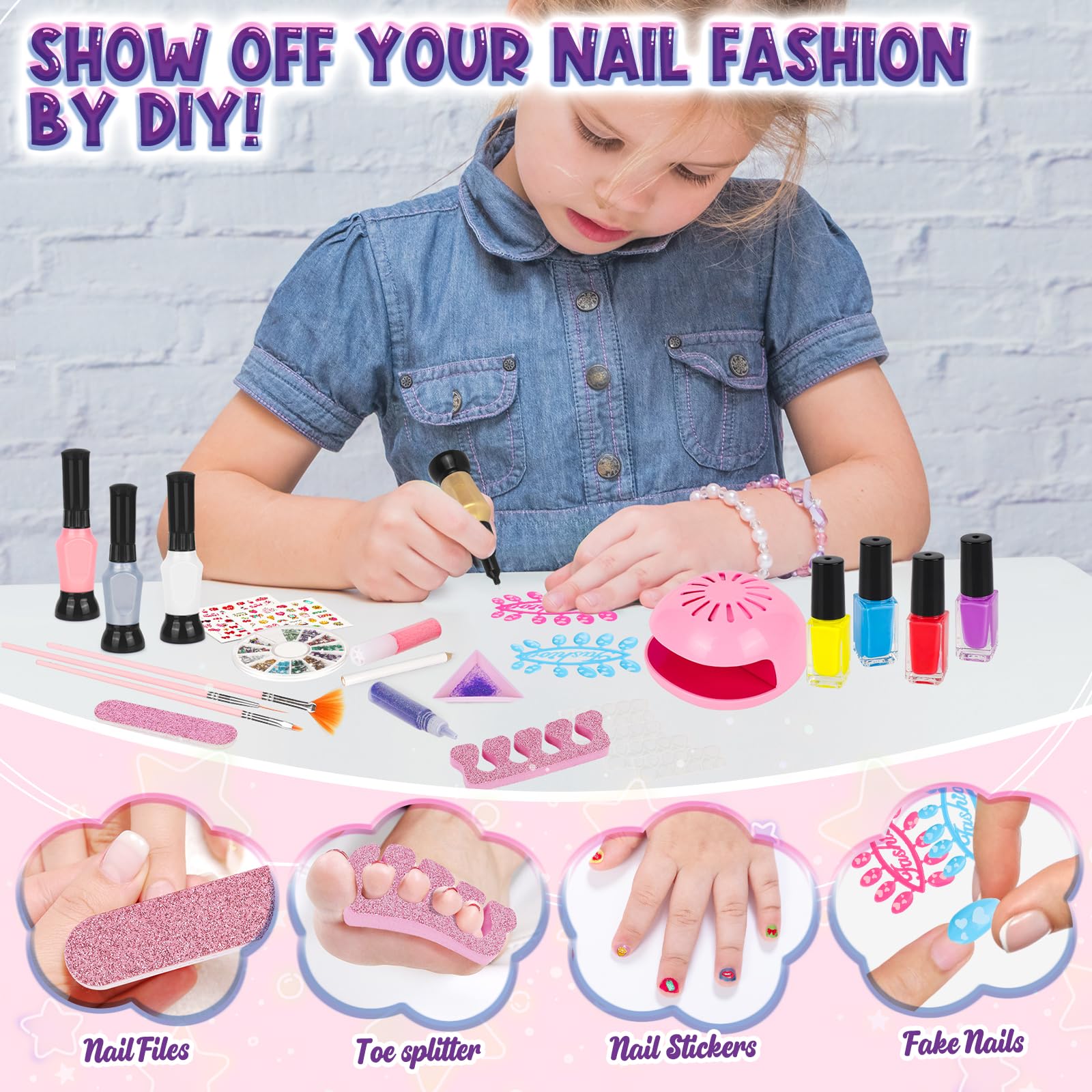 Autocollants ongles EULRGAUS : designs faciles pour personnaliser les ongles