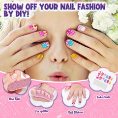 Ongles faux EULRGAUS pour les jeux de beauté sûrs et créatifs.