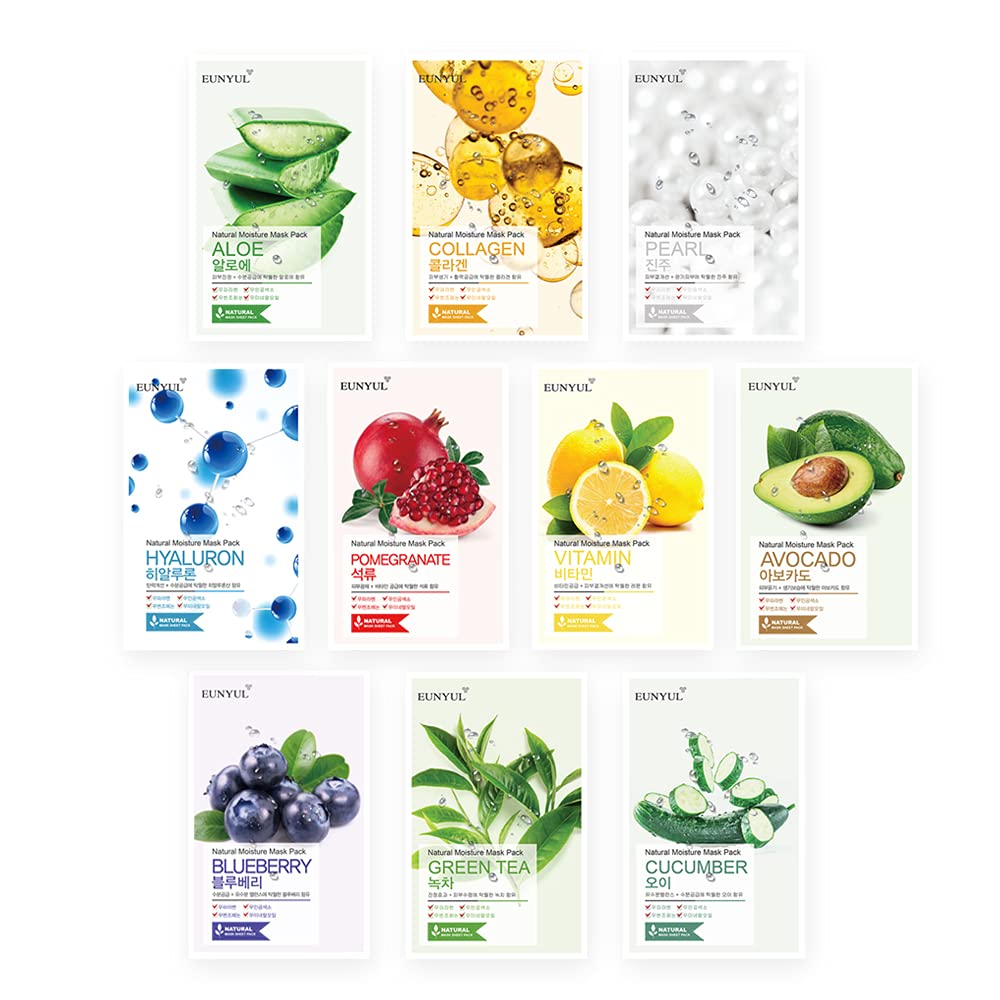 Masque EUNYUL Aloe pour hydratation profonde et peau fraîche