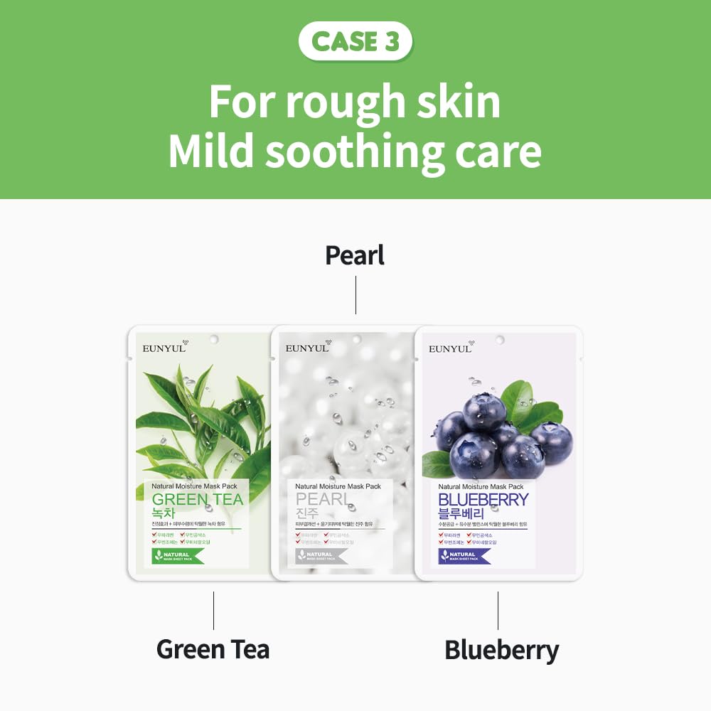 Masque EUNYUL Perle pour apaisement et glow subtil