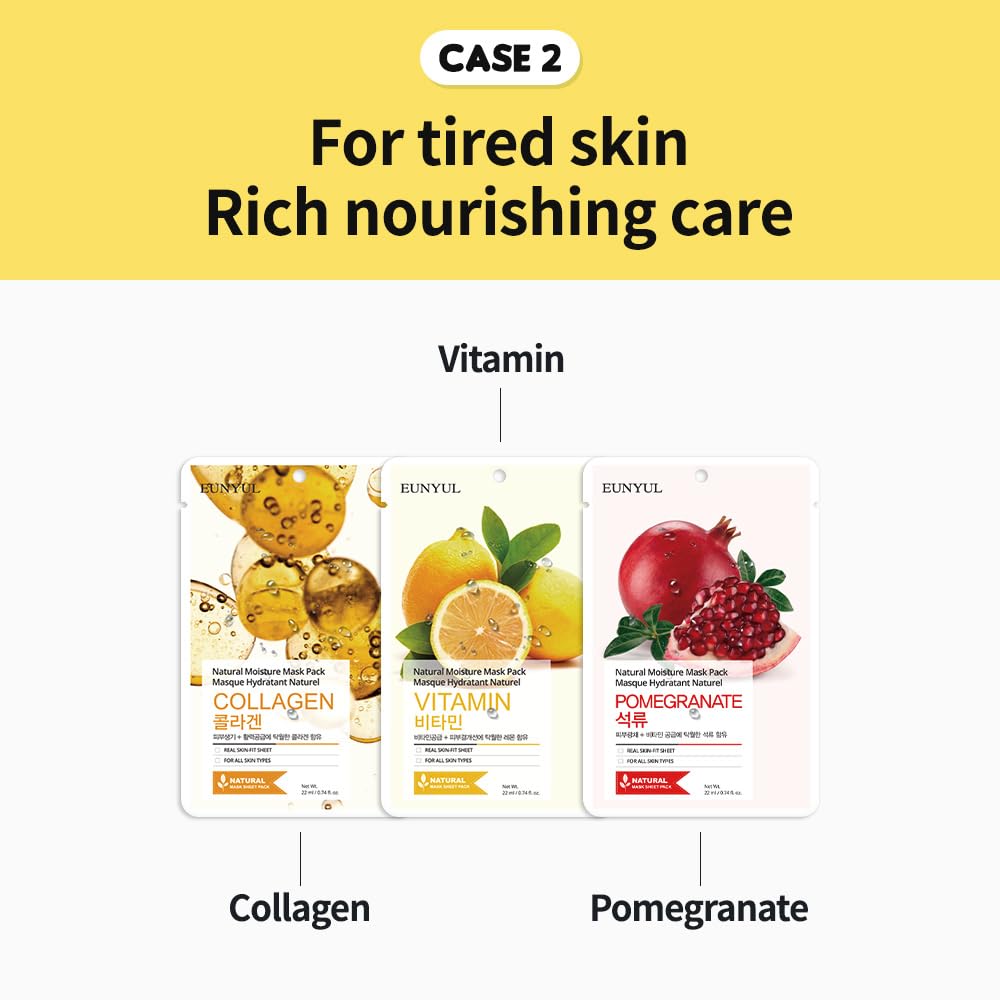 Masque EUNYUL Vitamine pour vitalité cutanée