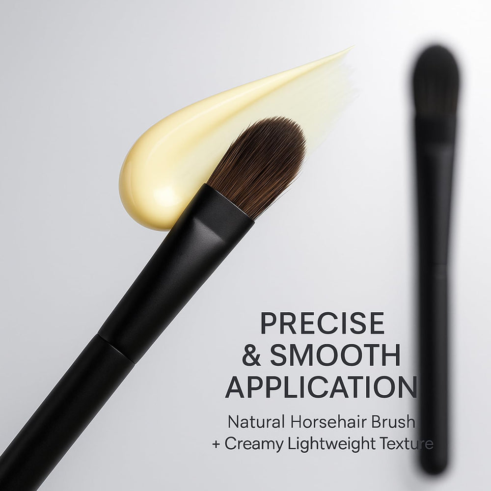 Euralissea Perfection – démonstration d'application douce avec brosse délicate.