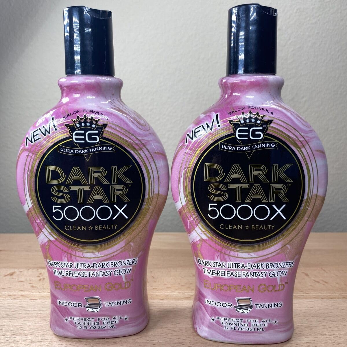European Gold Dark Star 5000X — label vegan sans tests sur animaux.
