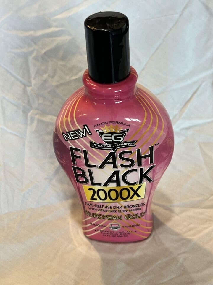 European Gold Flash Black 2000X – parfum subtil qui reste agréable sans surcharge