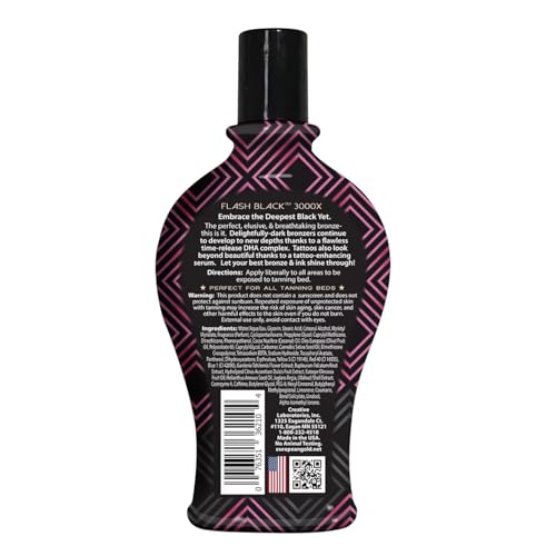 Sérum tatouages dans European Gold Flash Black 3000X pour contours nets