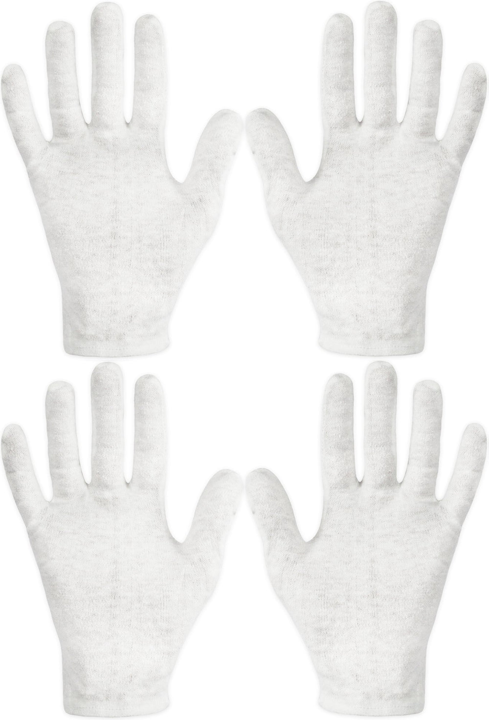 Gants Eurow nocturnes retiennent la lotion pour une peau plus douce.