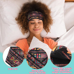 Eurzom foulard-satin cheveux, grande ouverture pour enfiler facilement sans déformer