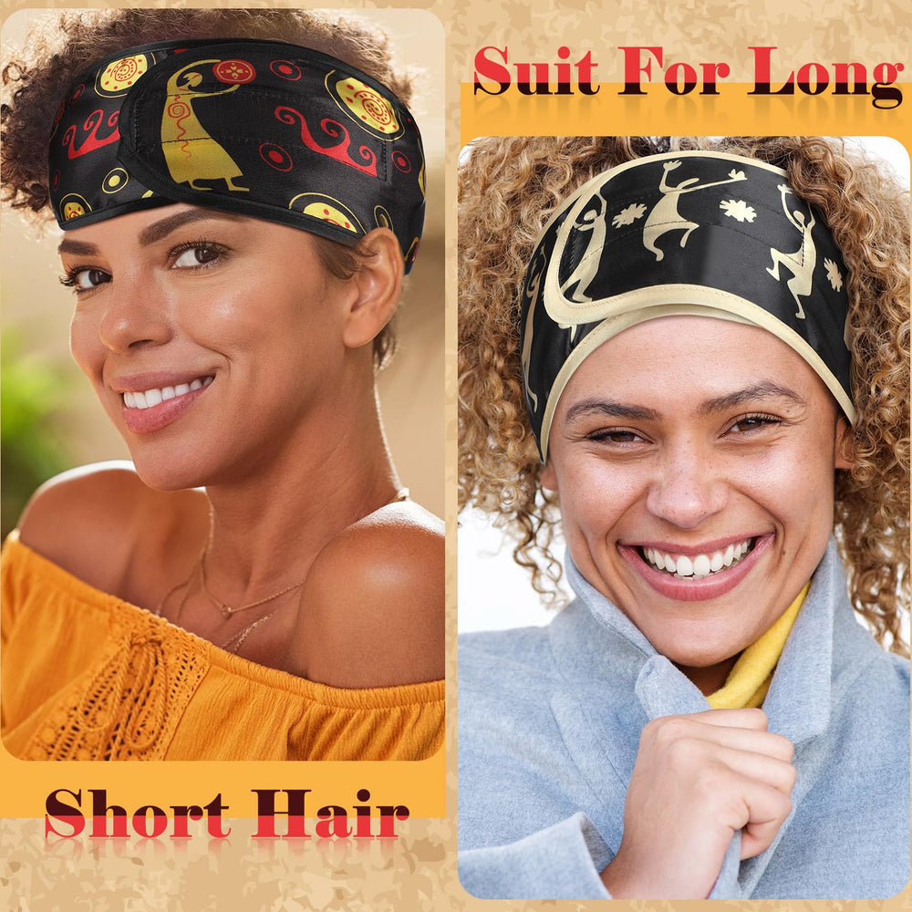 Eurzom foulard satin ensemble quatre pièces polyvalent