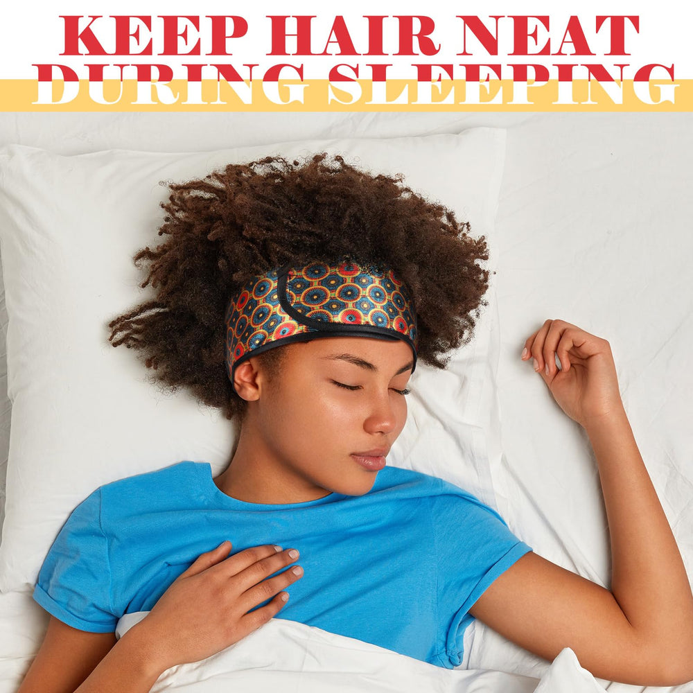 Eurzom wrap satin thème africain: style distinctif pour spa ou détente.