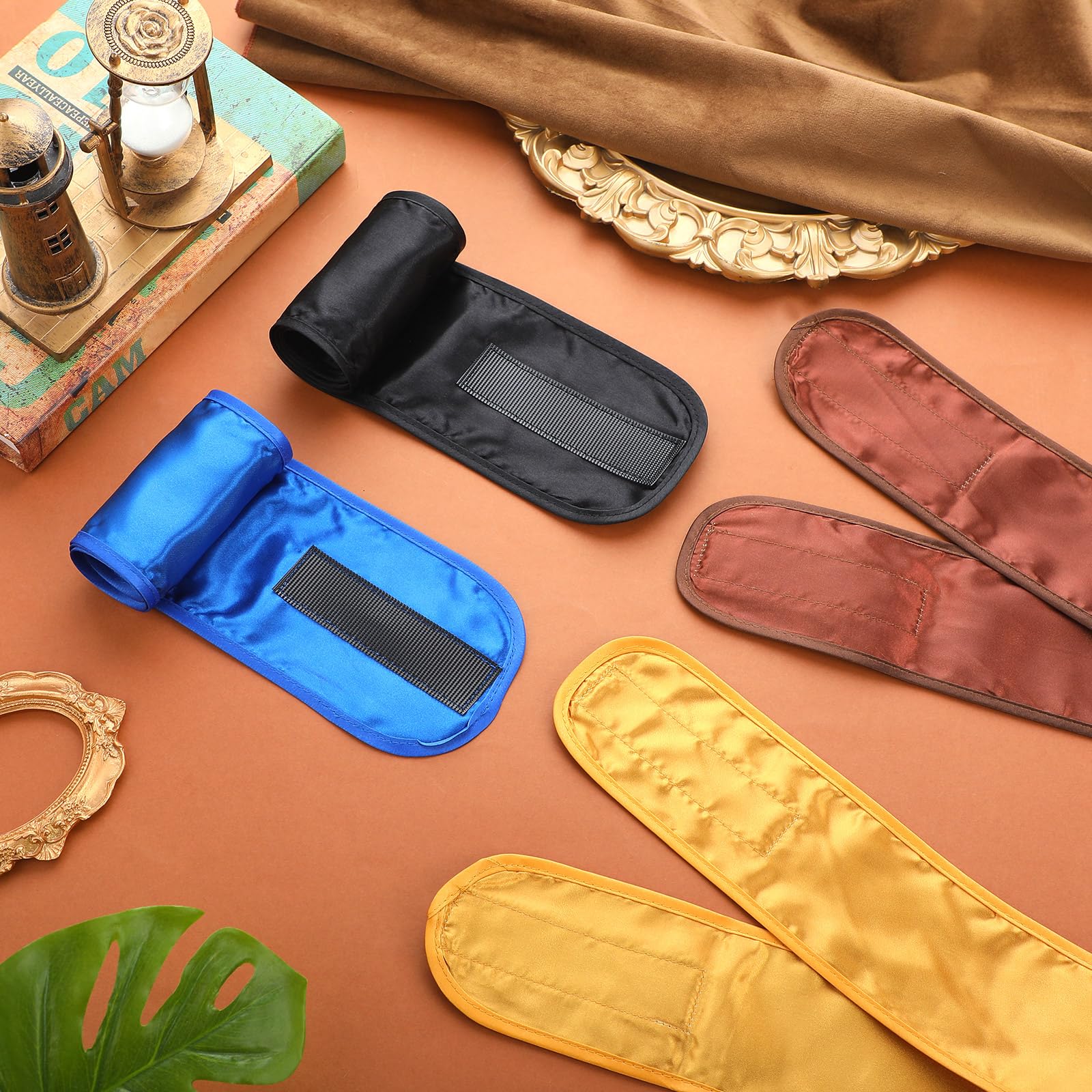 Ouverture supérieure pratique, Eurzom wrap satin, enfiler sans défaire le style.