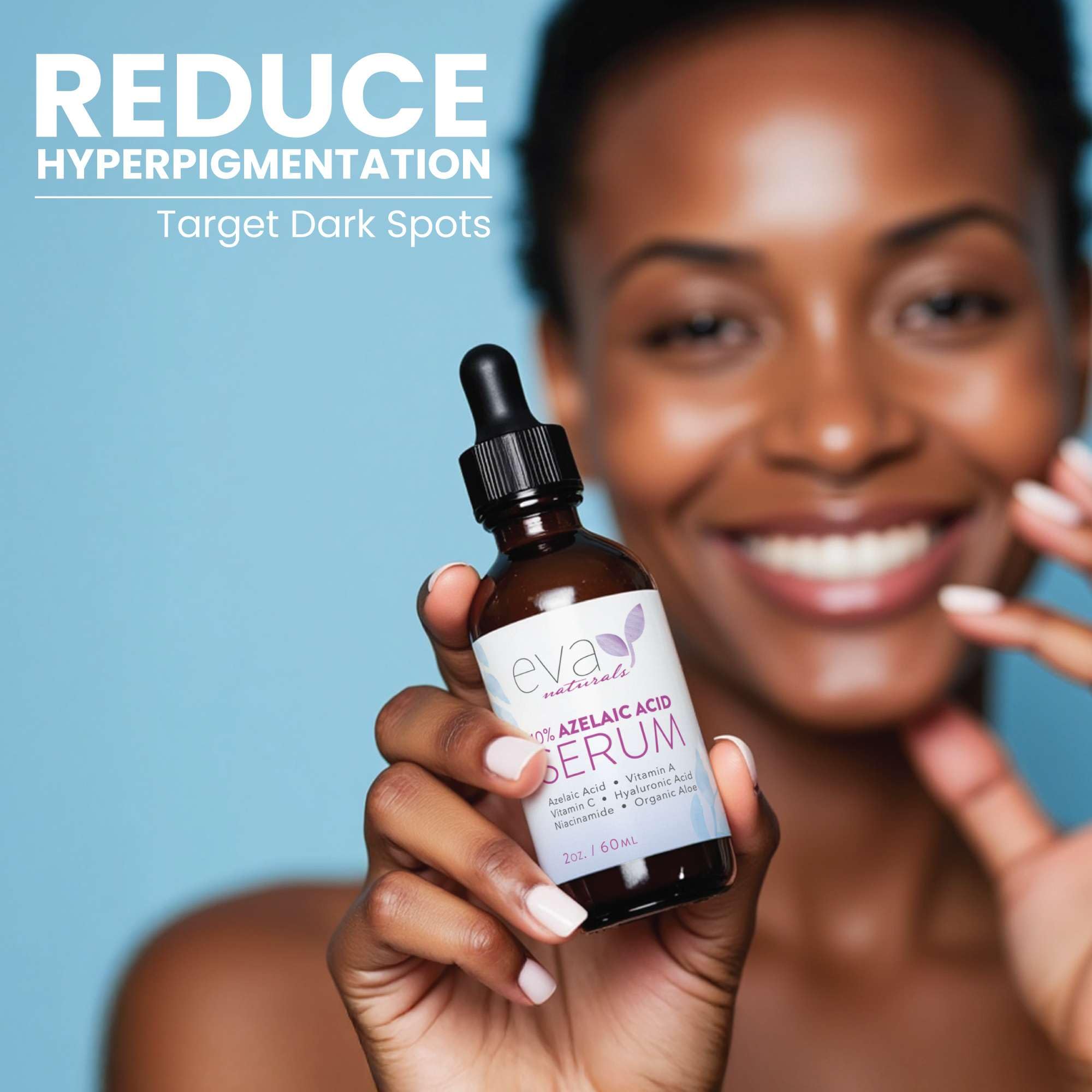 Niacinamide-enhanced Eva Naturals serum supports balanced skin care