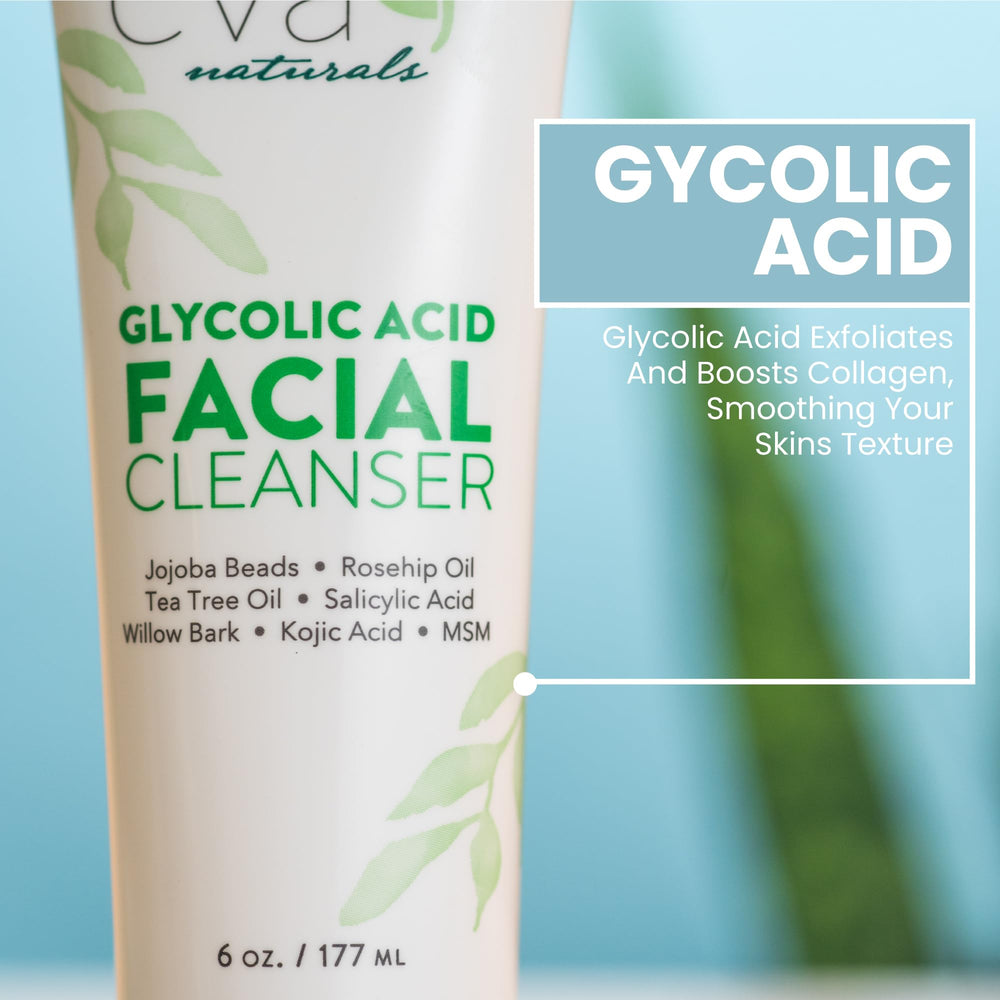 Eva Naturals exfoliant visage glycolique – exfoliation douce qui lisse la texture cutanée.