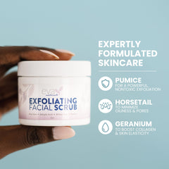 Gommage Eva Naturals avec Aloe Vera pour apaiser la peau