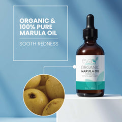Eva Naturals Huile Marula corps — hydratation légère et revitalisante.