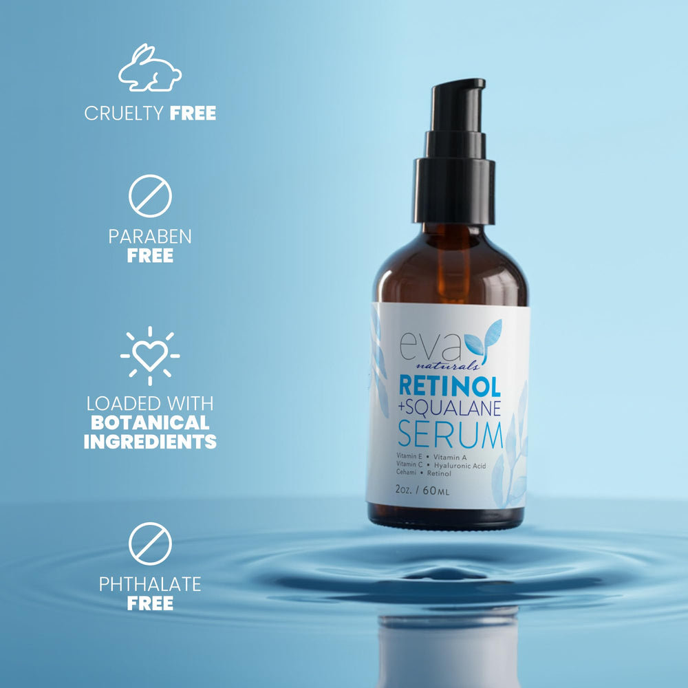 Peaux sensibles peuvent bénéficier du sérum Eva Naturals
