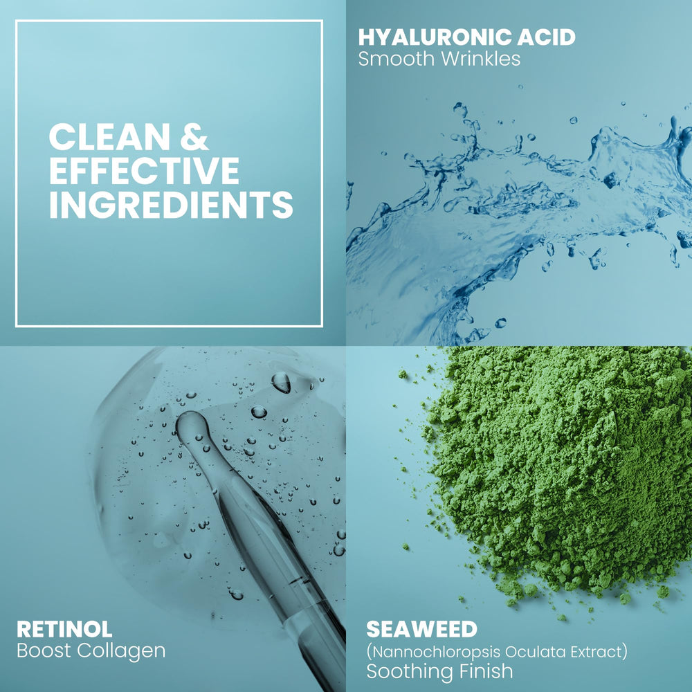 Texture légère du sérum Eva Naturals, non gras et facilement absorbée.