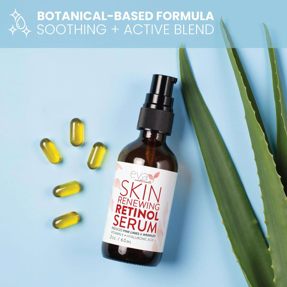 Peau lumineuse après l'utilisation du sérum Eva Naturals