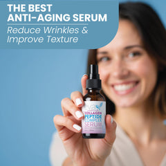 Texture légère du sérum Eva Naturals favorisant l'élasticité et la fermeté.