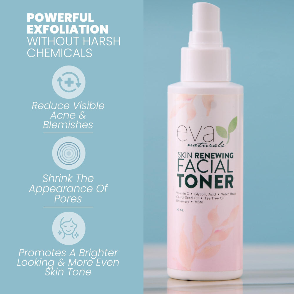 Tonique Eva Naturals, brume légère pour rafraîchir et tonifier la peau