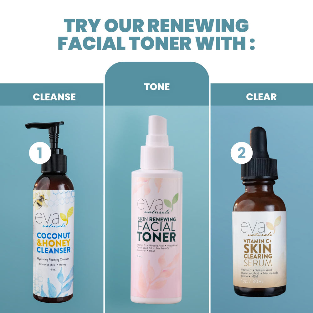 Tonique quotidien Eva Naturals convient à tous types de peau sensibles