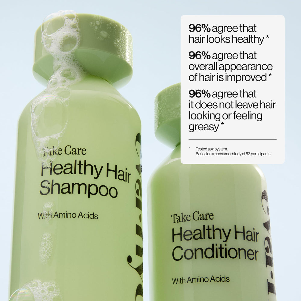 Eva NYC Shampoing — acides aminés visibles dans la formule, hydratent et brillent.