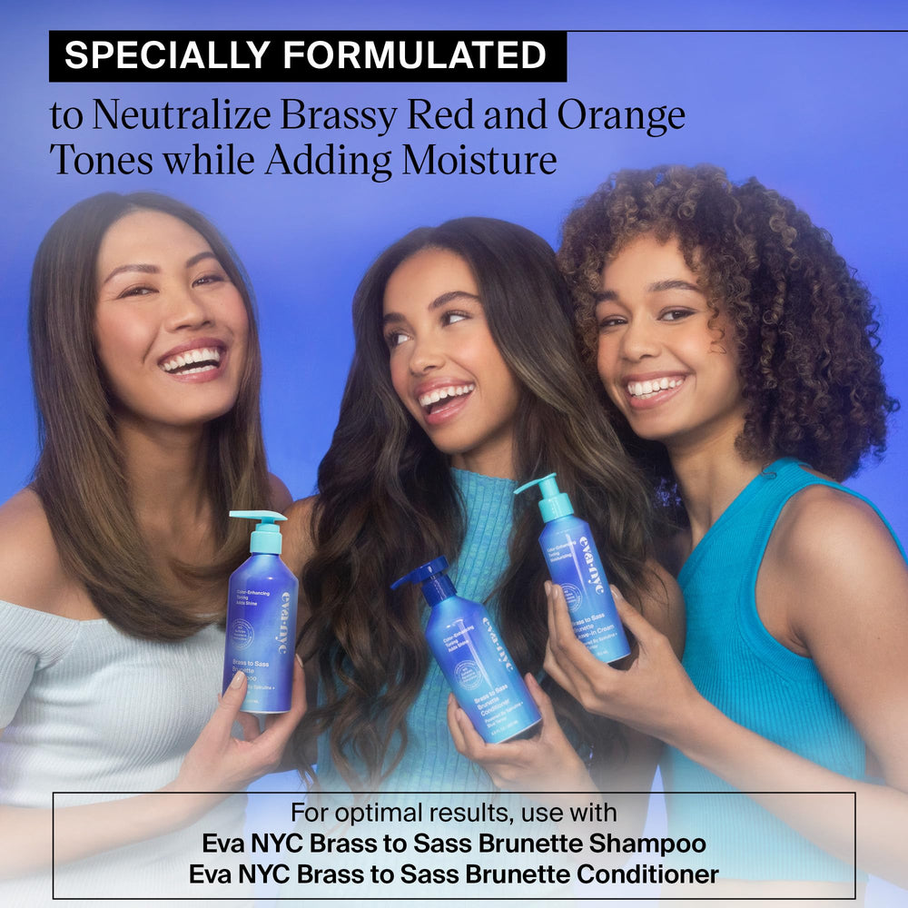 Eva NYC Brass to Sass Brunette – usage-quotidien: routine sans rinçage rapide