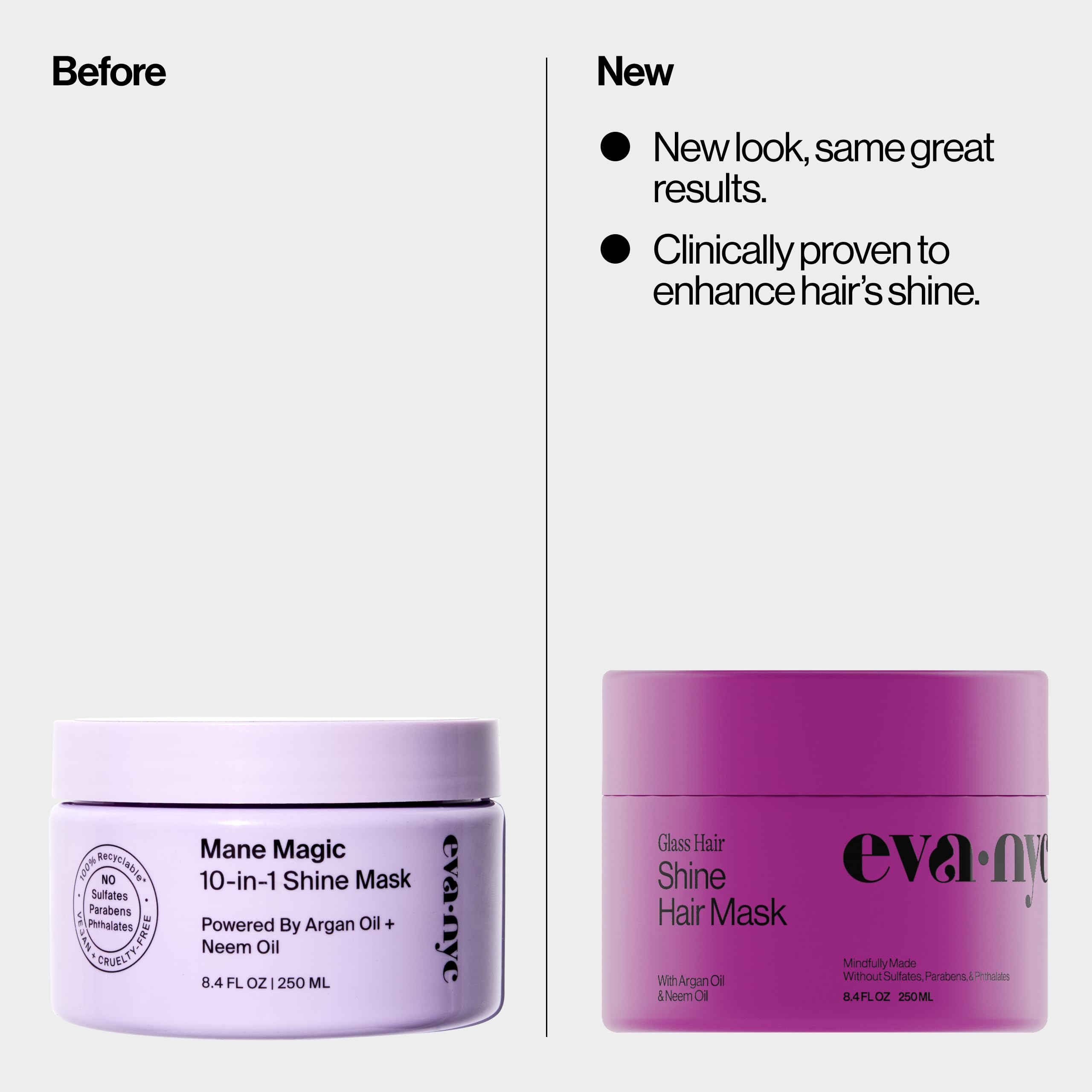 Texture crème Eva NYC – cheveux soyeux et sans frisottis