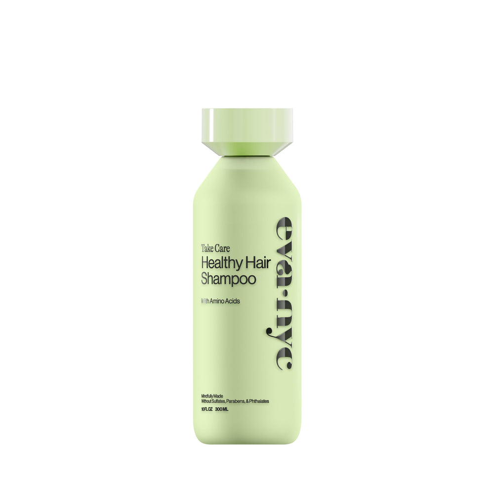 Eva NYC Shampoing Quotidien Lavande — bouteille élégante et nettoie en douceur les cheveux.