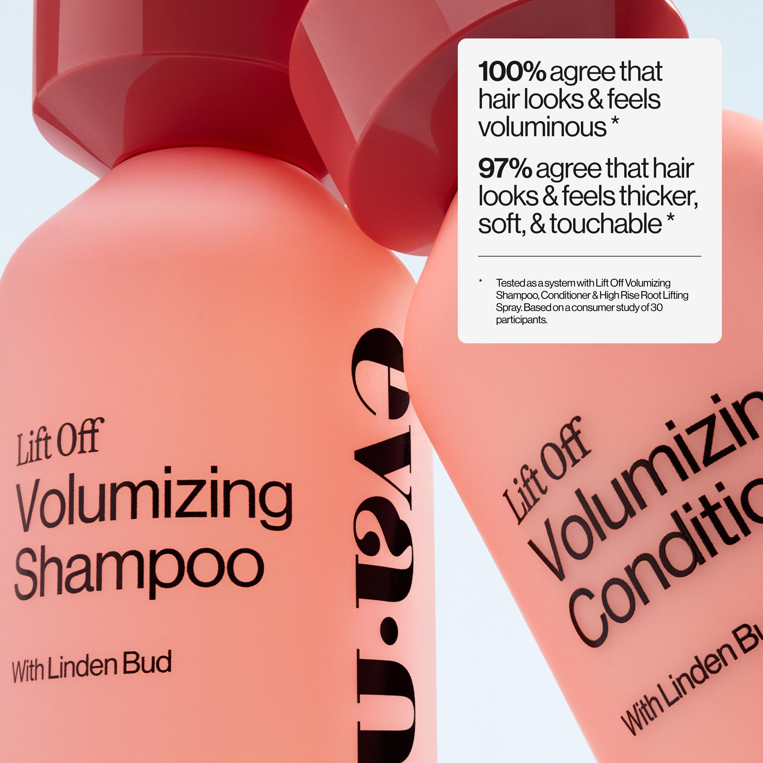 Routine après-shampooing Eva NYC Volume, cheveux faciles à coiffer et hydratés.