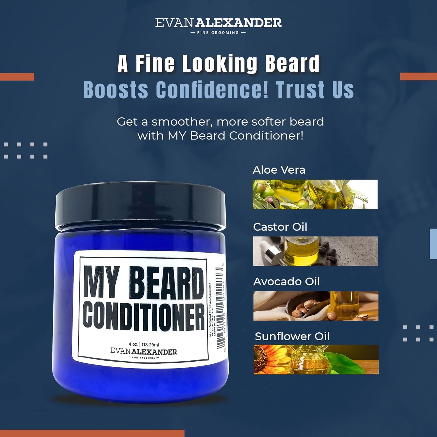 Evan Alexander Fine Grooming – Arôme boisé tabac-ambre, expérience sensorielle agréable