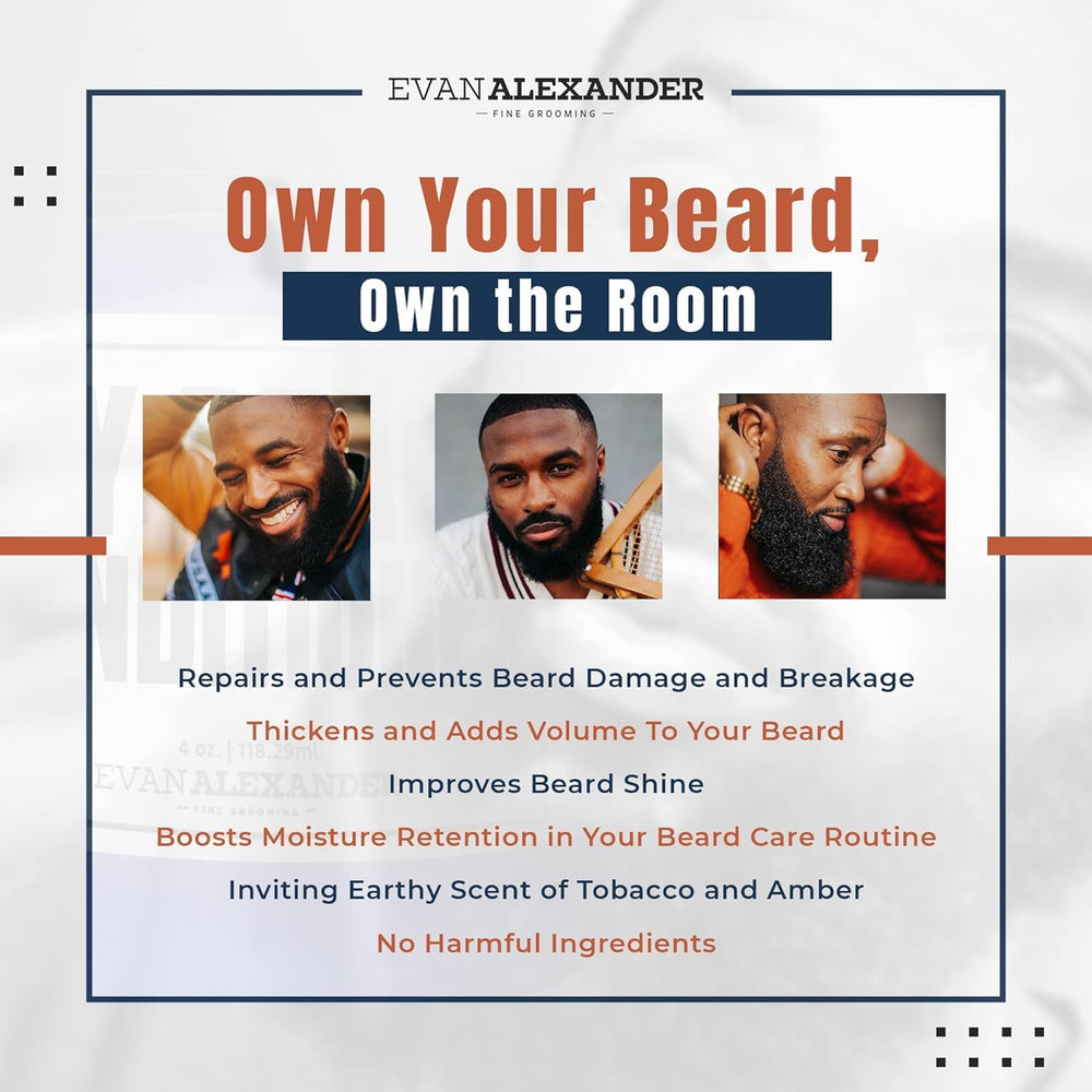 Evan Alexander Fine Grooming – Ingrédients naturels mis en valeur, soin sûr