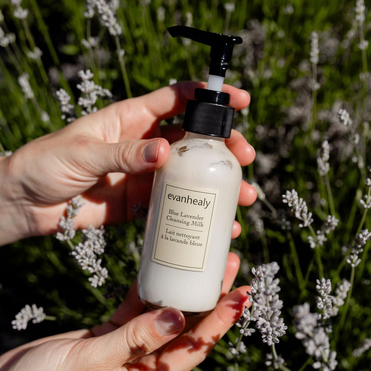 evanhealy hydrosols lavande camomille bleue: hydratent et apaisent pendant le nettoyage.