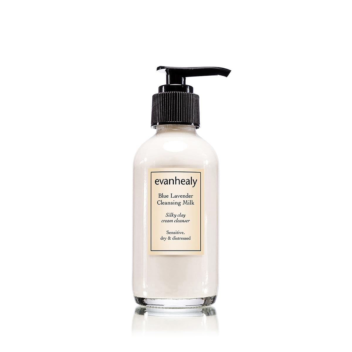 evanhealy lait nettoyant lavande bleue: purification douce pour peaux sensibles au quotidien.